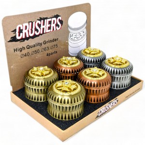 63mm Crushers Grinder 6Ct Display - [GR261]